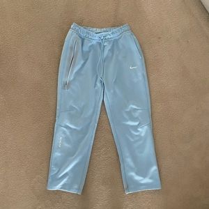 New Baby Blue Nocta Nike Tech Sweatpants